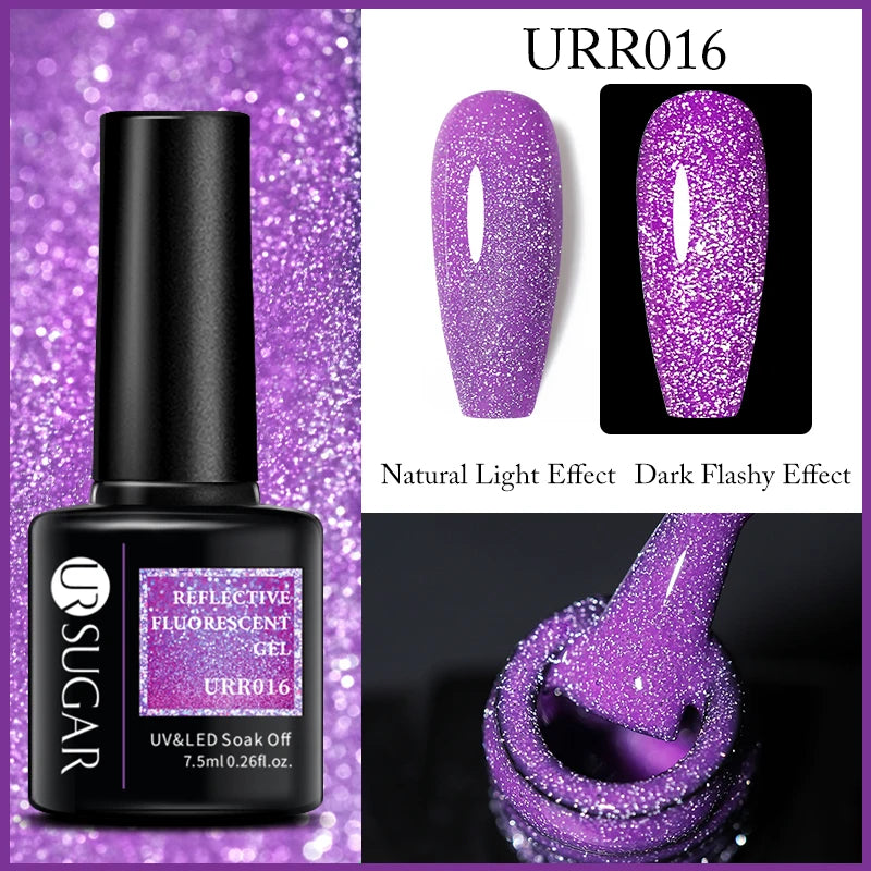 SUGAR Reflective Glitter Nail Gel