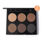 Coffee Colour Contour Palette