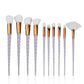 10 Pcs Unicorn Make Up Brush