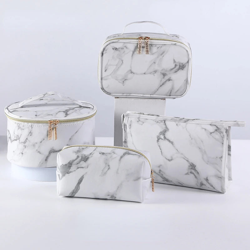 Marble Cosmetic Bag