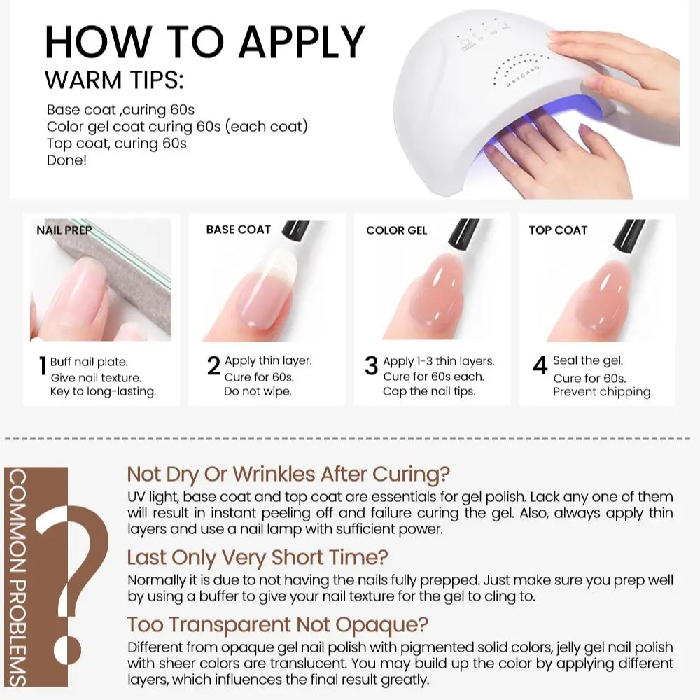 Jelly Gel Nail Polish