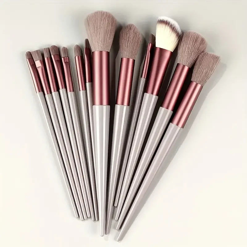 13Pcs Soft Fluffy Makeup Brush Set