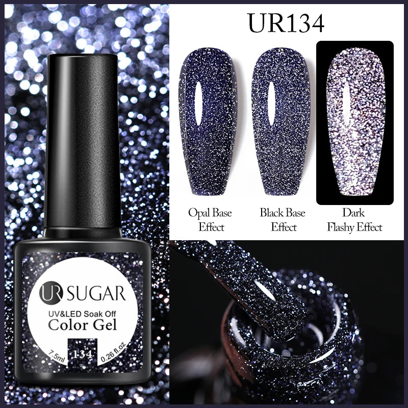 SUGAR Reflective Glitter Nail Gel