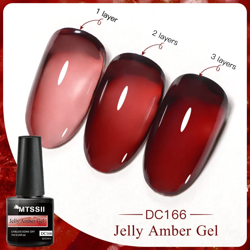 Dried Flower Gel Nail Polish