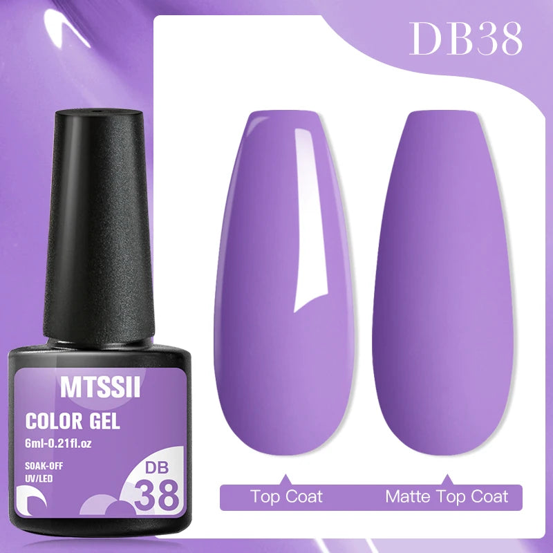 Dried Flower Gel Nail Polish