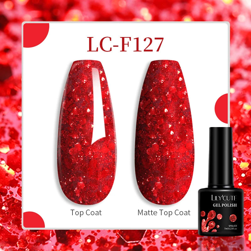 Red Series Nail Gel Polish