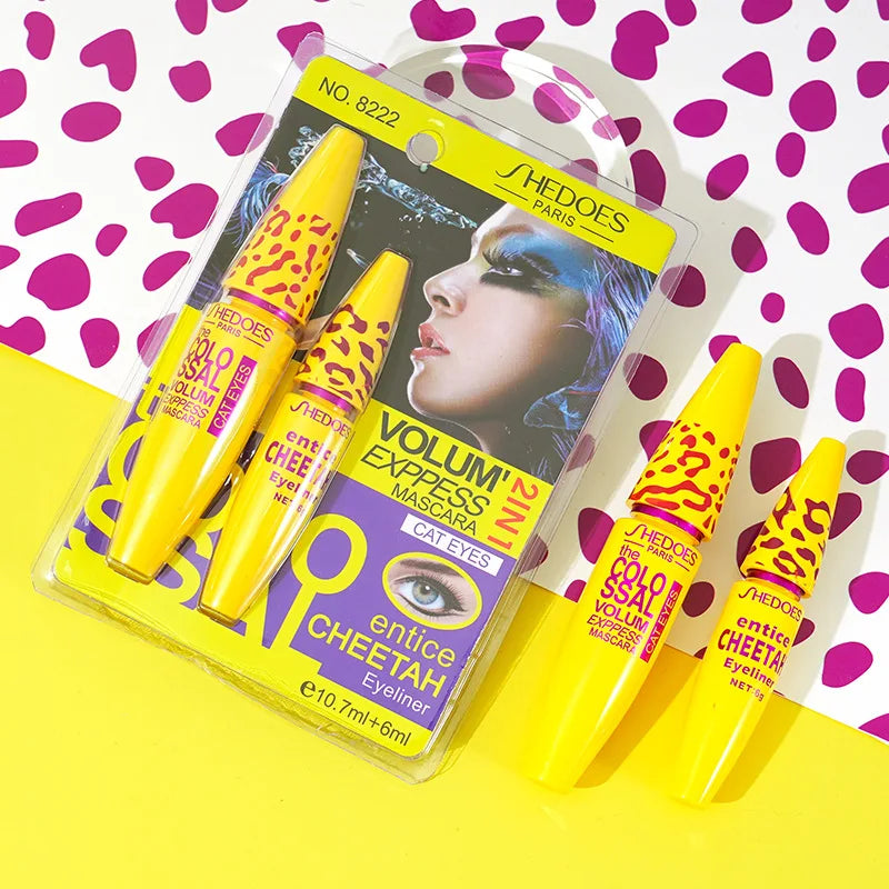 Ultra-Fine 4D Silk Fiber Waterproof Curling Mascara