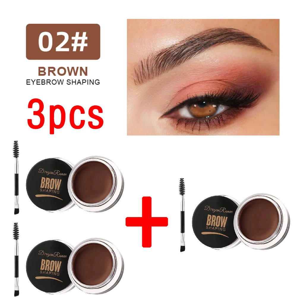 Waterproof 3D Natural Brow Gel Wax
