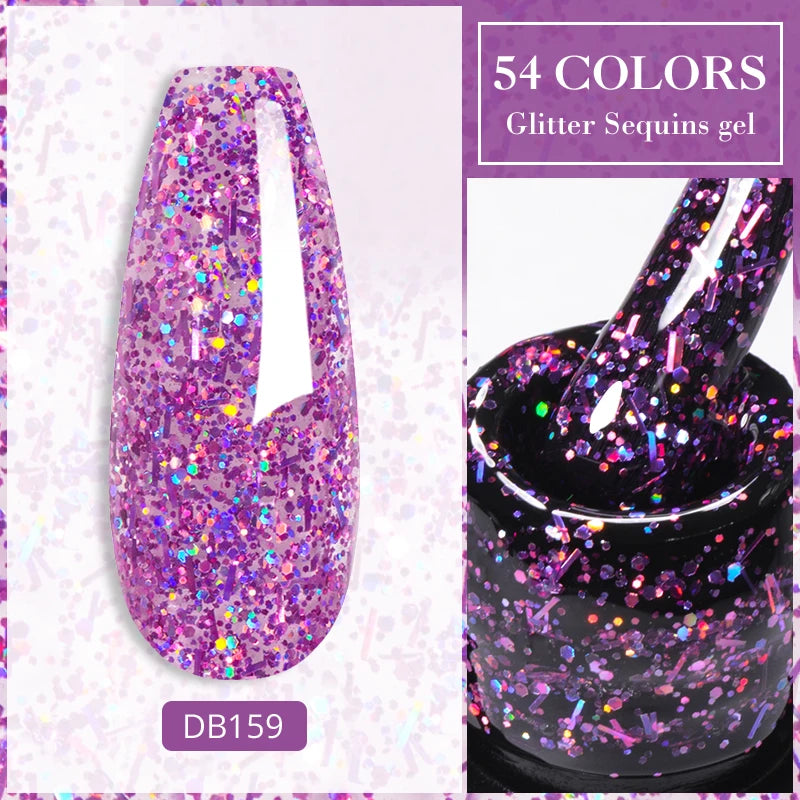 Dried Flower Gel Nail Polish