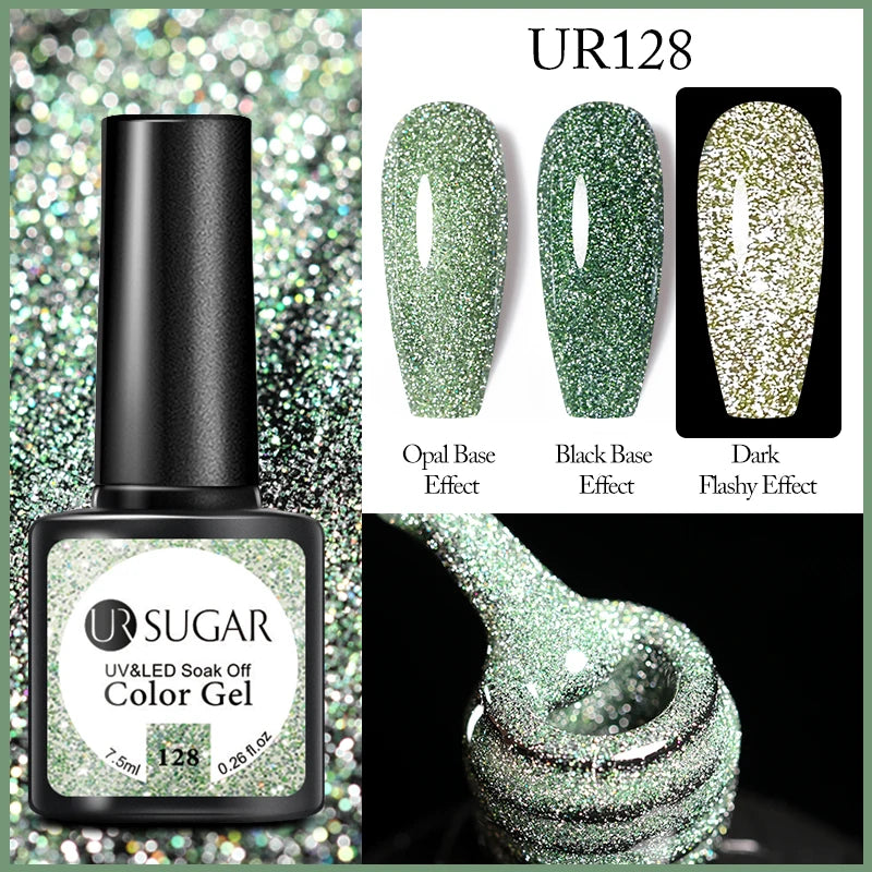 SUGAR Reflective Glitter Nail Gel