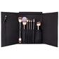 Silver Makeup Brushes Set