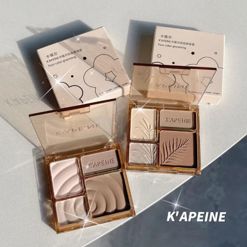 4Color Face Highlighter Palette